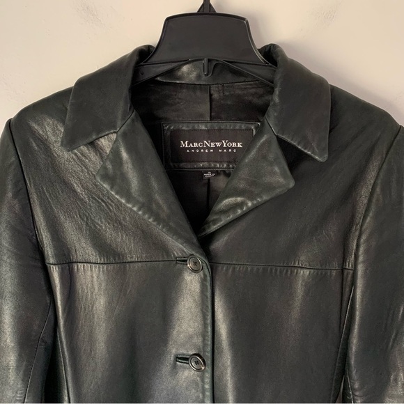 Marc New York by Andrew Marc Black
100% Leather Jacket Small - Picture 4 of 12